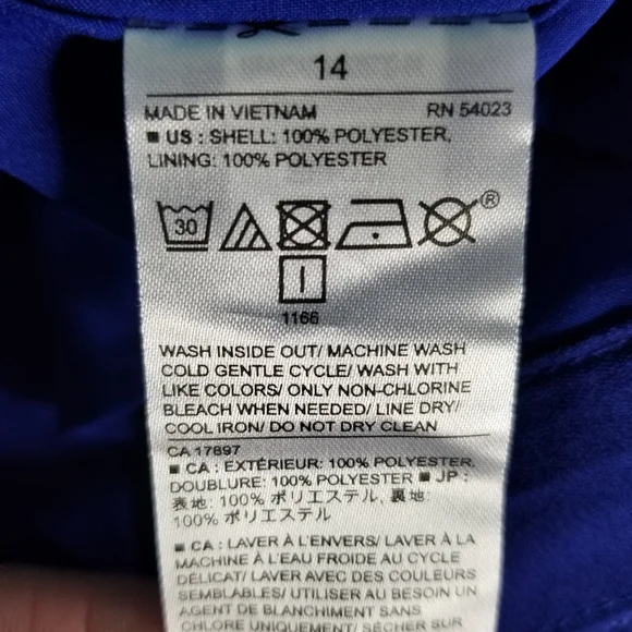 Banana Republic Blue Floral Button Front Skirt - Picture 9 of 12